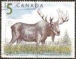 Sellos del Mundo : America : Canad� : Los ciervos de los Alces.