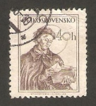 Stamps Czechoslovakia -  755 A - cartero