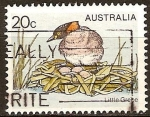 Stamps Australia -  Zampullín.