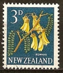 Sellos del Mundo : Oceania : Nueva_Zelanda : Kowhai.