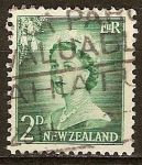 Stamps New Zealand -  La Reina Isabel II.