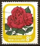 Stamps New Zealand -  Jardín de las Rosas.