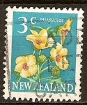 Stamps : Oceania : New_Zealand :  Puarangi (Hibiscus).