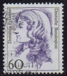 Stamps : Europe : Germany :  1987 Mujeres de la Historia Alemana. Doroyhea Erxleben - Ybert:1164