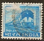 Stamps India -  Locomotora eléctrica.