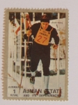 Sellos del Mundo : Asia : Emiratos_�rabes_Unidos : Olimpiadas 1972, Ajman state and its dependencies. Esquí