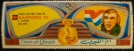 Stamps United Arab Emirates -  Umm-al-Qiwain. Olimpiadas Sapporo 1972. Speed skating 10.000m. A. Schenk
