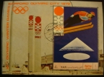 Stamps Asia - United Arab Emirates -  YAR. Olimpiadas Sapporo 1972