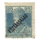 Stamps : Europe : Hungary :  IV Karoly