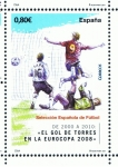 Stamps Spain -  Edifil 4666 D   Deportes. Selección Española de Fútbol 1970-2010. 