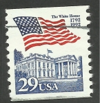 Stamps United States -  The white house