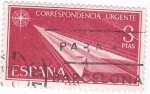 Stamps Spain -  ALEGORÍAS     (W)