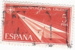 Stamps Spain -  ALEGORÍAS     (W)