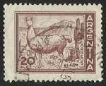Stamps Argentina -  LLAMA