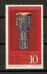 Stamps : Europe : Germany :  DDR / Instrumentos Musicales.
