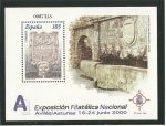 Stamps : Europe : Spain :  AVILES / ASTURIAS JUNIO 2000 EXPOSICION FILATELICA NACIONAL