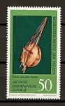 Stamps : Europe : Germany :  DDR / Instrumentos Musicales.