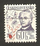 Sellos de Europa - Checoslovaquia -  1423 - Gregor J. Mendel, biólogo