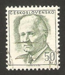 Stamps Czechoslovakia -  1637 A - Presidente Ludvik Svoboda
