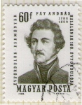 Stamps Hungary -  36 Fay Andras