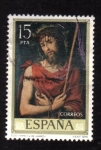 Stamps Spain -  Ecce Homo- Juan de Juanes