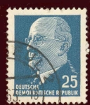 Stamps : Europe : Germany :  1961-67 Presidente Walter - Ybert:564A