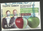 Stamps Spain -  Valores cívicos, igualdad salarial