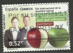 Stamps Spain -  Valores cívicos, igualdad salarial