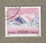 Stamps Asia - Nepal -  Mt Everest