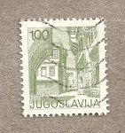 Stamps Yugoslavia -  Calles de Ojrid