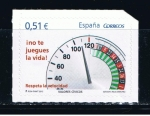 Stamps Spain -  Edifil  4697  Valores cívicos. Respeta la Velocidad.  