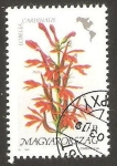 Sellos de Europa - Hungr�a -  3308 - flor americana, lobelia cardinales