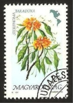 Sellos de Europa - Hungr�a -  3310 - flor americana, steriphoma paradoxa
