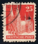 Stamps : Europe : Germany :  Catedral de Colonia.