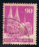 Stamps Germany -  Catedral de Colonia.