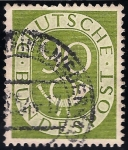 Stamps : Europe : Germany :  VALOR NUMERAL Y BOCINA.