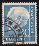 Sellos de Europa - Alemania -  Pres. Theodor Heuss
