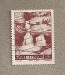 Stamps : Asia : Lebanon :  Cascadas
