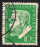 Stamps Germany -  Cent. del nacimiento de Oskar von Miller, ingeniero eléctrico