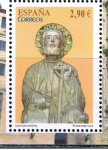 Stamps Europe - Spain -  Edifil  4729  Catedrales.  Catedral de Santiago de Compostela, imagen del Santo. 