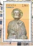 Stamps Spain -  Edifil  4729  Catedrales.  Catedral de Santiago de Compostela, imagen del Santo. 