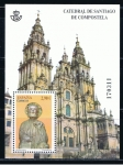 Sellos de Europa - Espa�a -  Edifil  4729 SH  Catedrales.  Catedral de Santiago de Compostela, imagen del Santo. Se completa con 