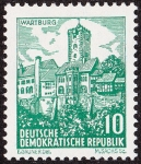 Stamps Germany -  Alemania - La Wartburg