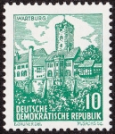 Sellos del Mundo : Europa : Alemania : Alemania - La Wartburg