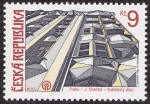 Stamps Europe - Czech Republic -  Republica Checa - Centro histórico de Praga