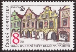 Stamps Czech Republic -   Republica Checa - Centro histórico de Telc
