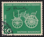 Stamps Germany -  75 años de tráfico motorizado.