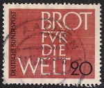 Stamps : Europe : Germany :  Emitido en relación con la recaudación de Adviento de la Iglesia Protestante en Alemania.