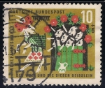 Stamps : Europe : Germany :  Varias escenas de Caperucita Roja.
