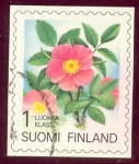 Sellos de Europa - Finlandia -  1994 Rosa acicularis - Ybert:1216